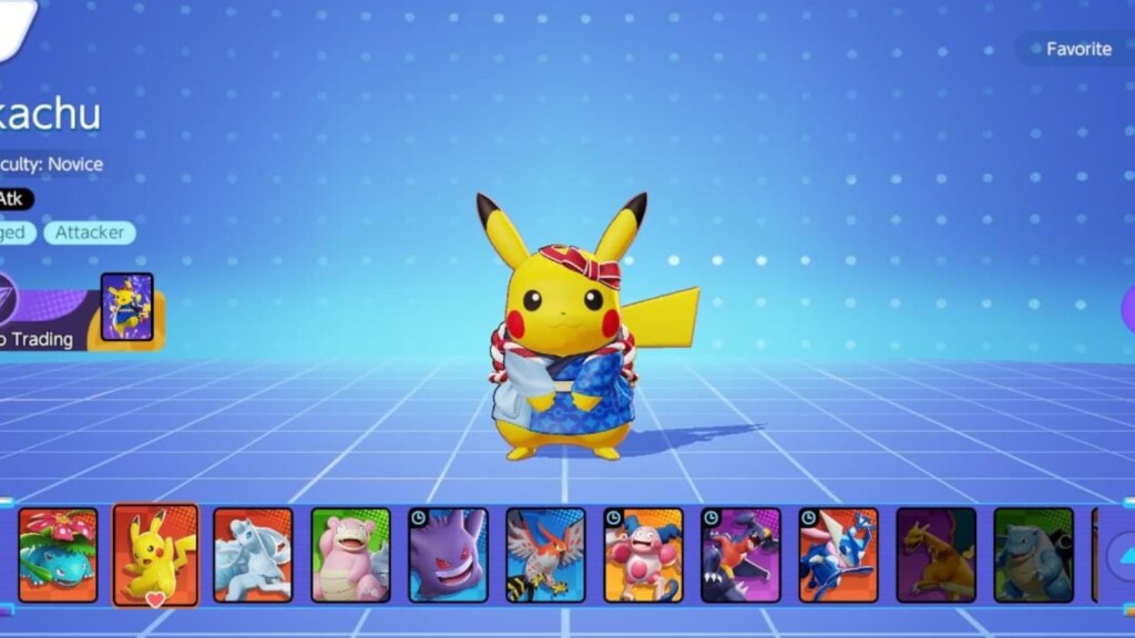 Pokemon Unite Pikachu