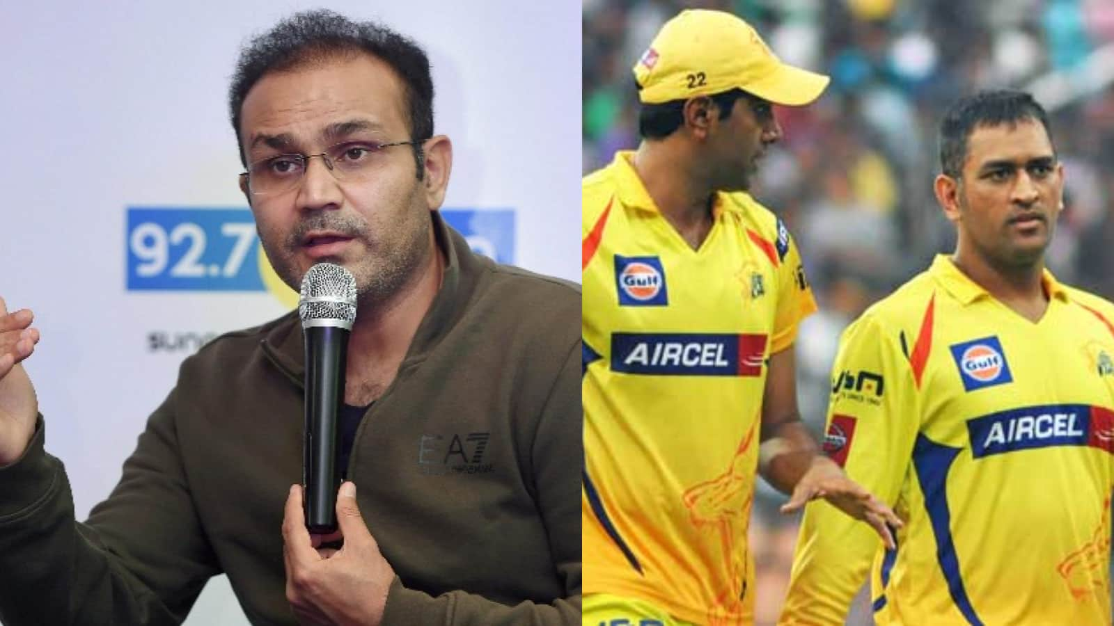 Virender Sehwag narrates an incident where Ravi Ashwin got an earful from MS Dhoni