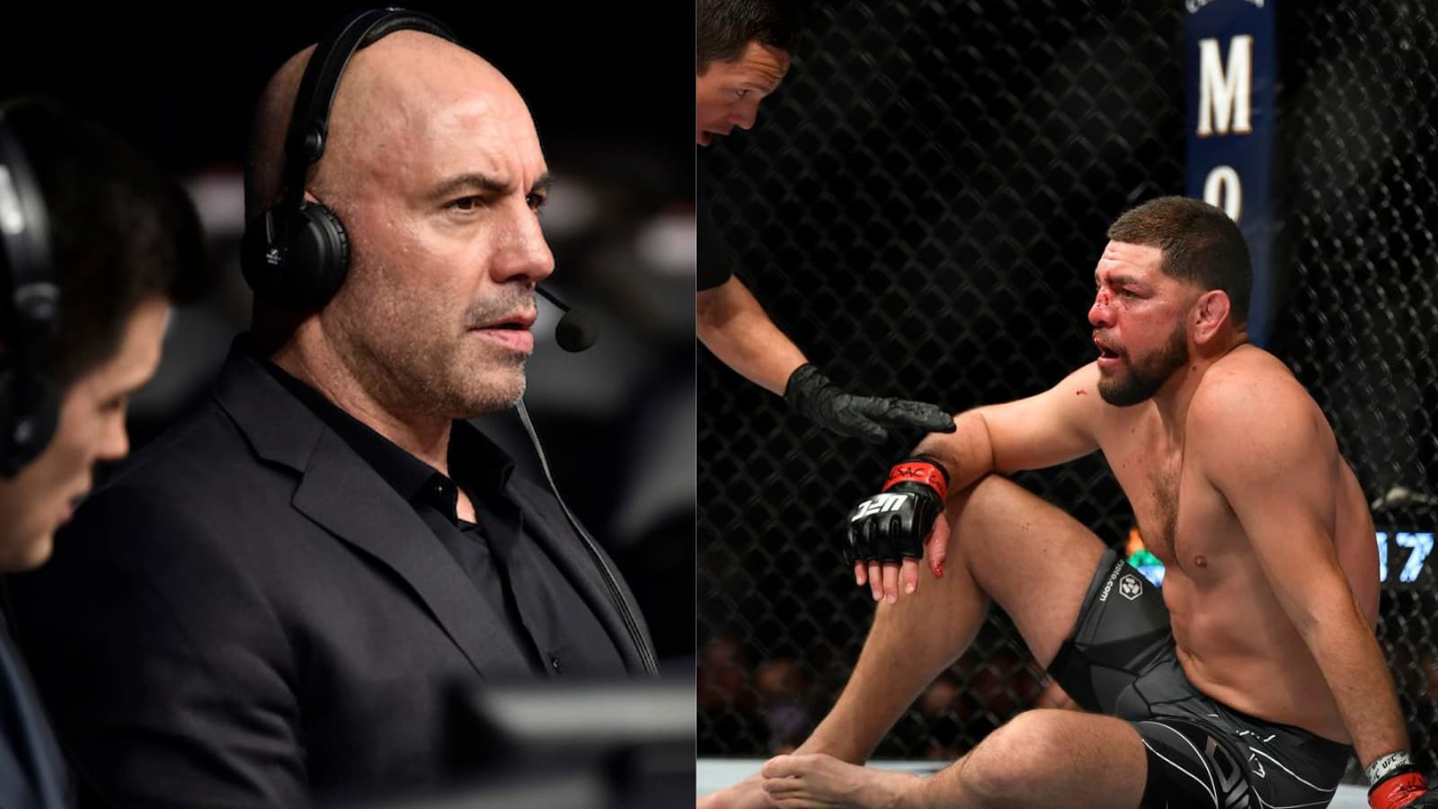 “I don’t why they agreed to fight,” Joe Rogan breaks down Nick Diaz fight against Robbie Lawler at UFC 266