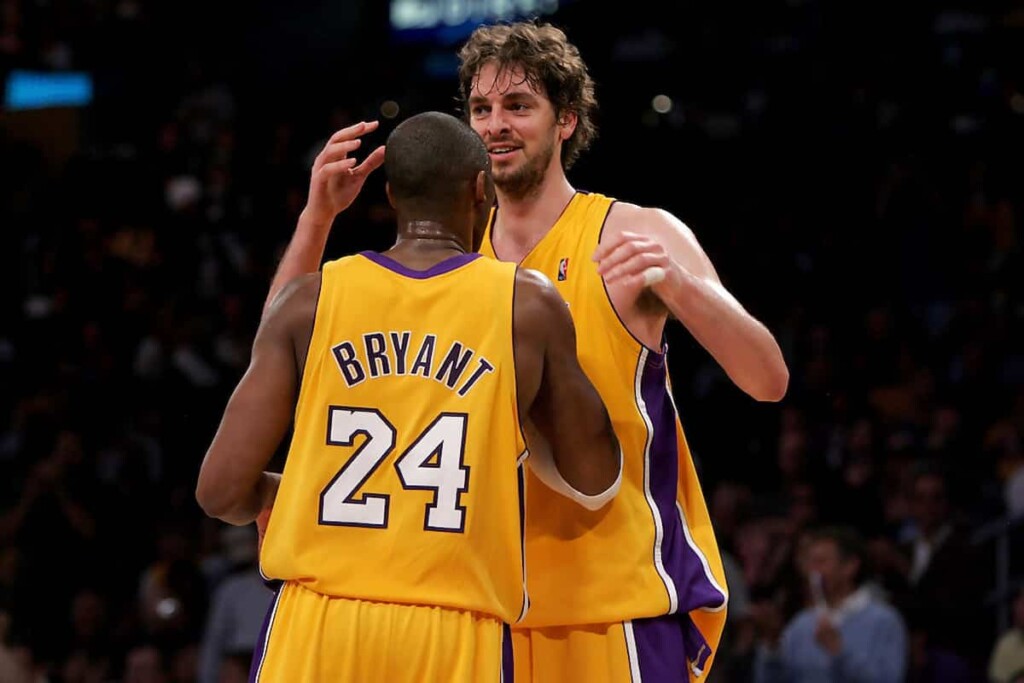 Kobe Bryant and Pau Gasol