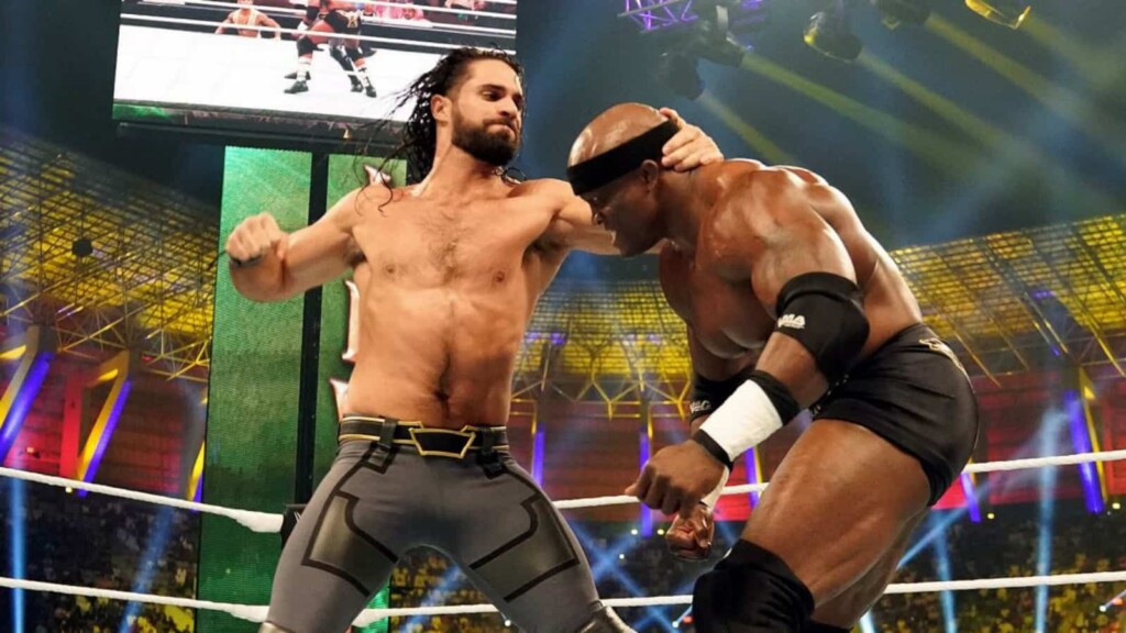 Seth Rollins def Bobby Lashley at Crown Jewel 2018