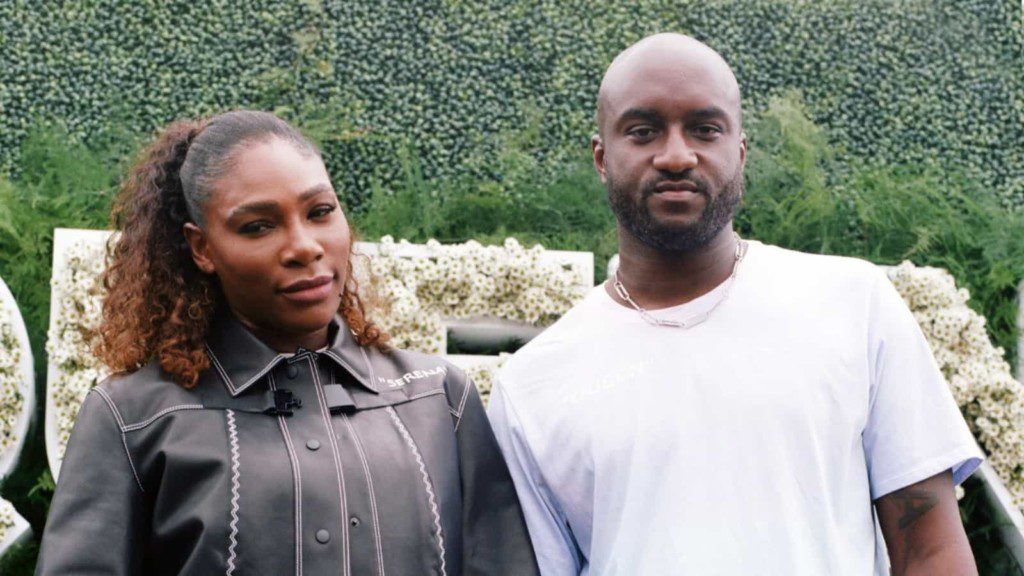 Serena Williams and Virgil Abloh