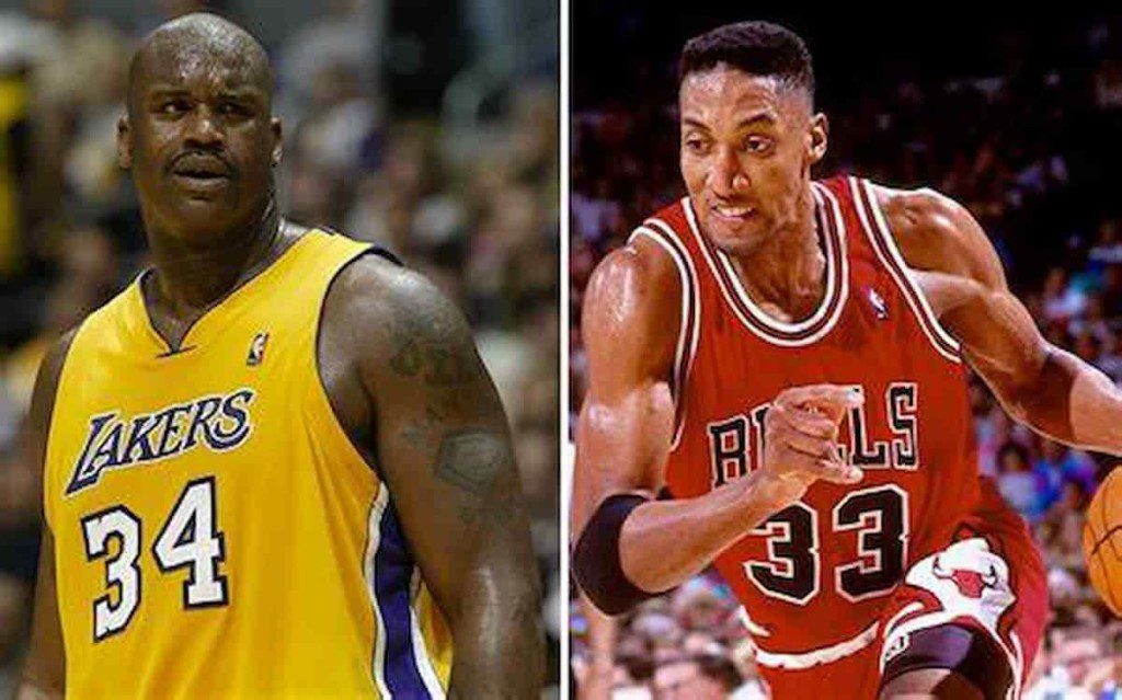 Shaquille O'Neal on Scottie Pippen