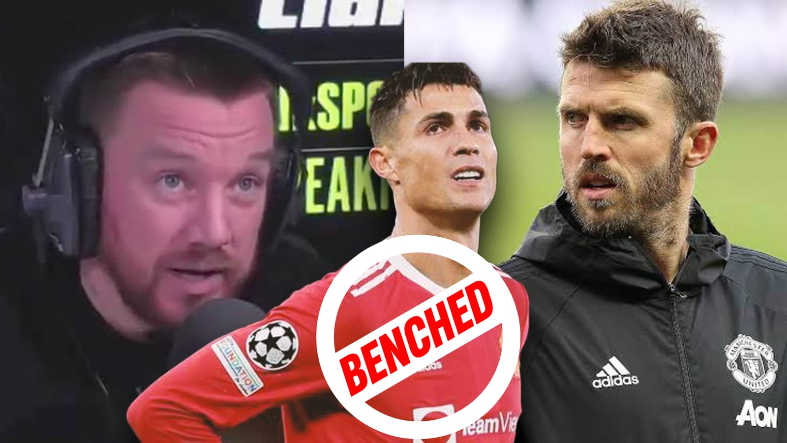 “Carrick Got it right” – former Tottenham Hotspurs star justified the decision of benching Ronaldo