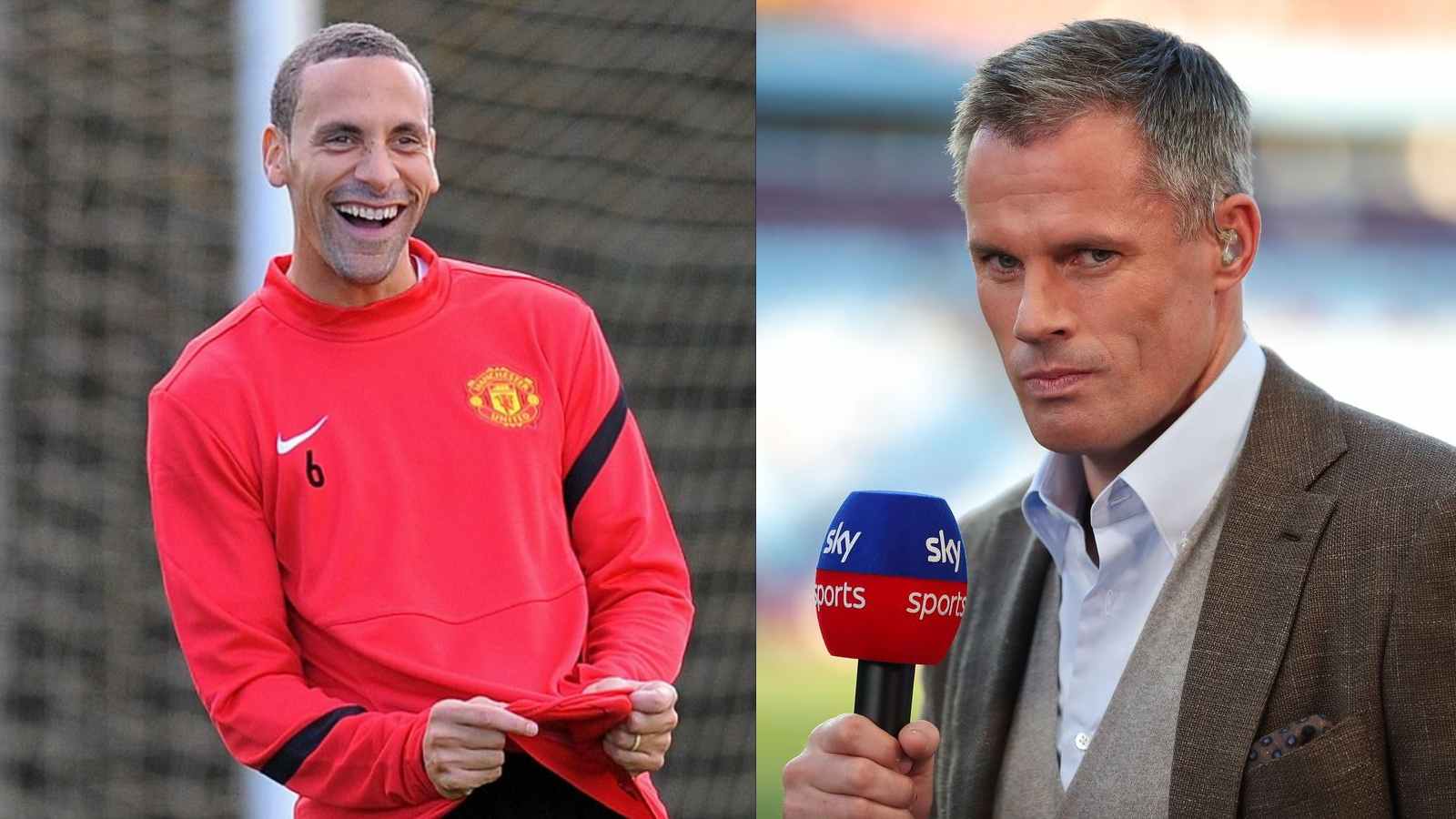 SHOCKING! Rio Ferdinand ‘teases back’ Jamie Carragher regarding his comments about Manchester United