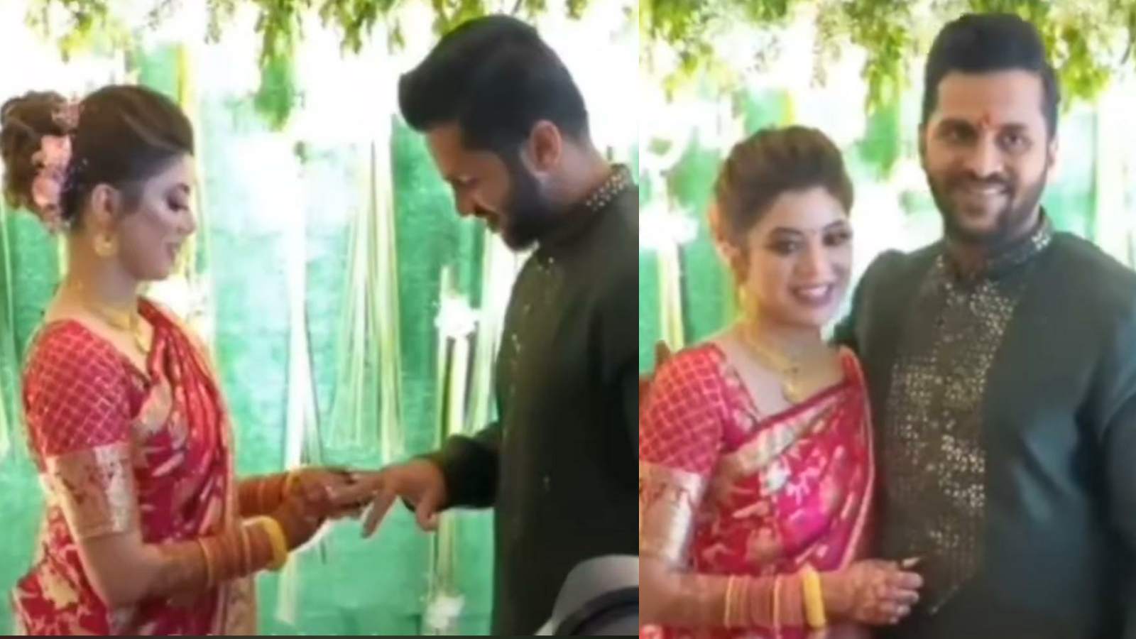 WATCH – Netizens left in awe as Shardul Thakur gets engaged to Mittali Parulkar