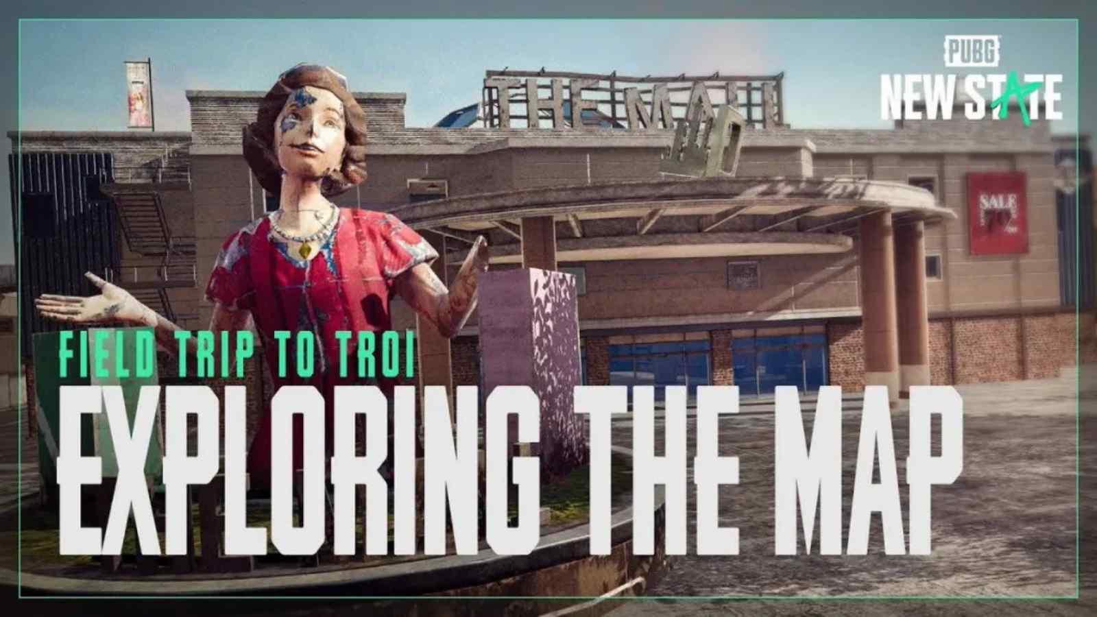 Top 5 hot drop locations in Troi map PUBG New State