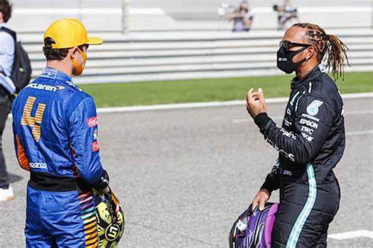 Lando Norris makes honest Lewis Hamilton confession in terms of fame