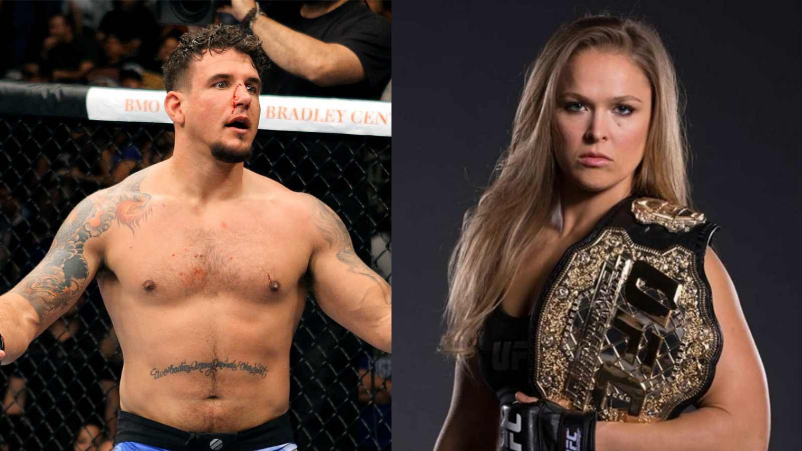 “I blame Ronda,” Frank Mir blames Ronda Rousey for motivating her daughter to pursue MMA