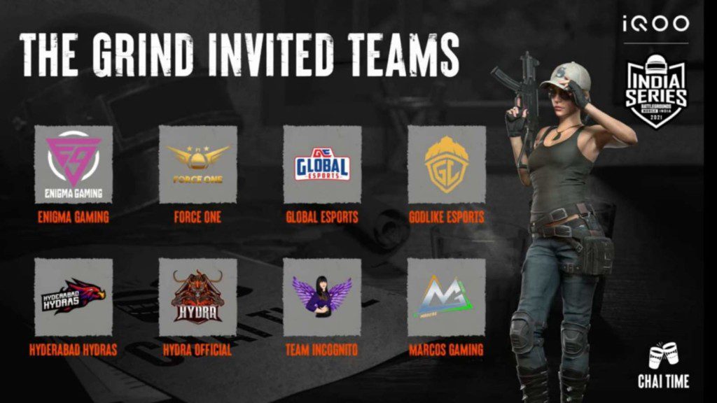 BGMI Grind Scrims: Invited teams, schedule and more