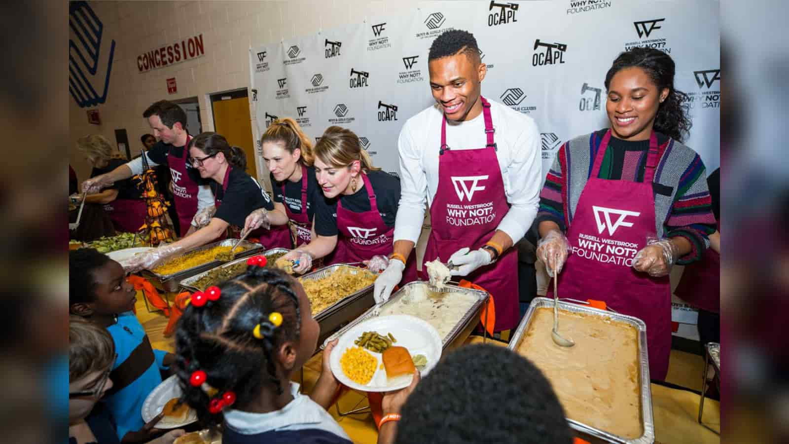 Lakers News: Russell Westbrook and His Why Not Foundation Continue Their Long Thanksgiving Tradition