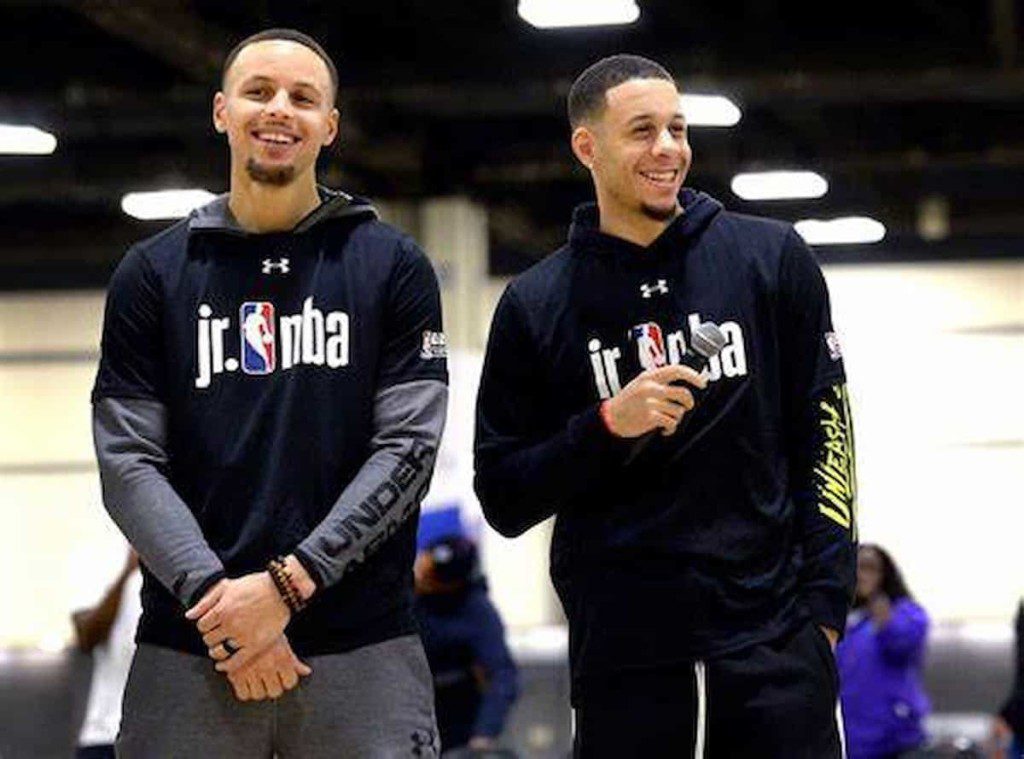 Stephen Curry and Seth Curry