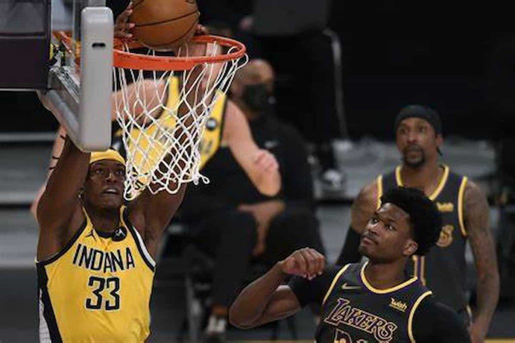 Indiana Pacers vs LA Lakers live stream