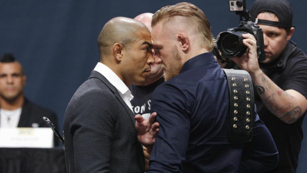 Jose Aldo and Conor McGregor