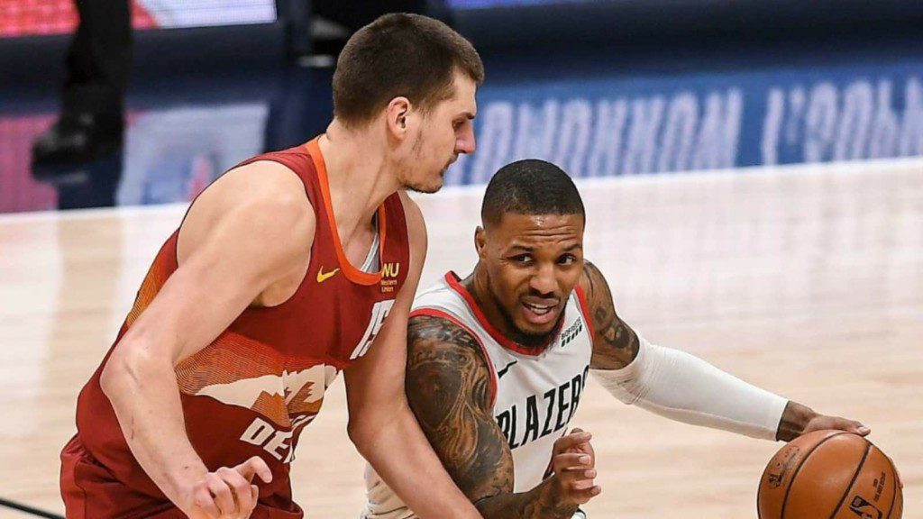 Nikola Jokic and Damian Lillard