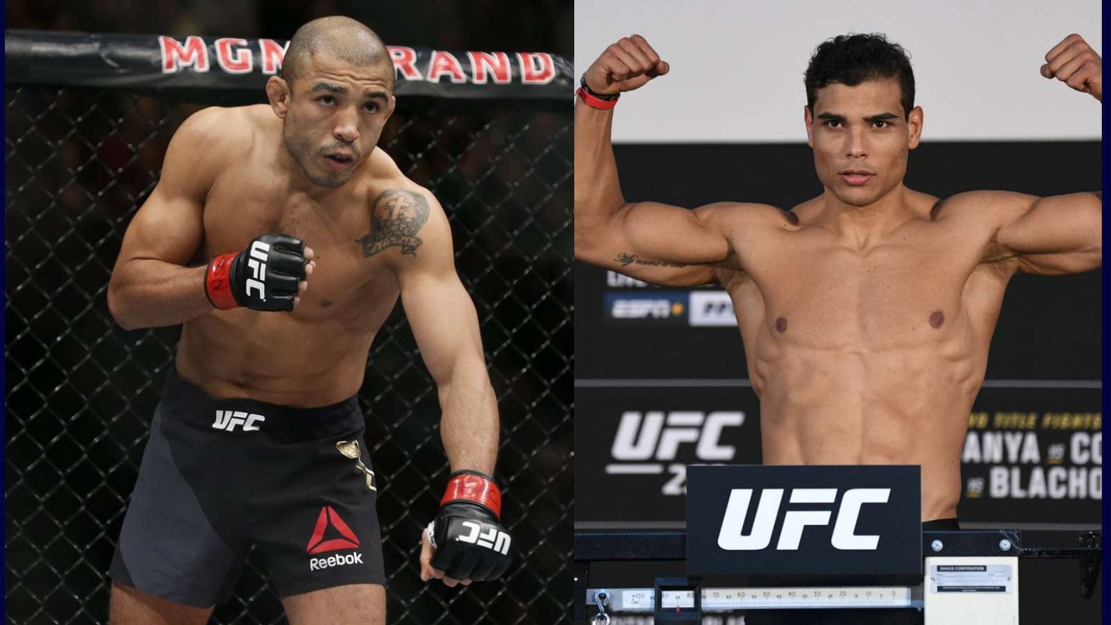 “To go there and not even make weight, that’s lack of respect,” Jose Aldo condemns Paulo Costa for missing weight and asking for a raise