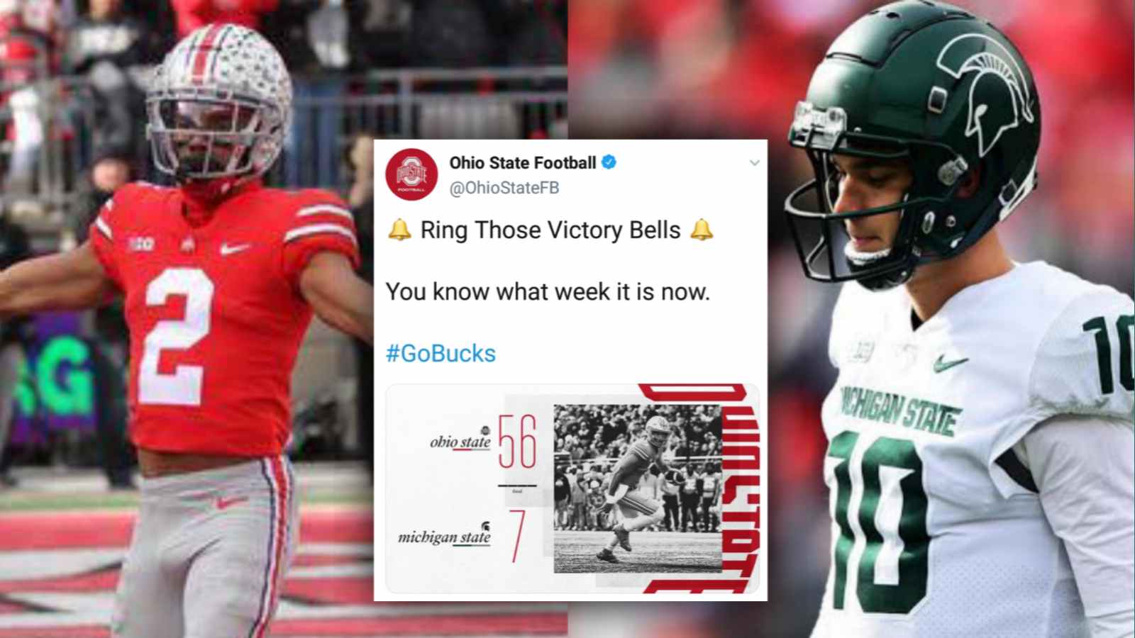 Twitter Explodes To Ohio State Buckeyes’ Blowout Victory Against The Michigan State Spartans