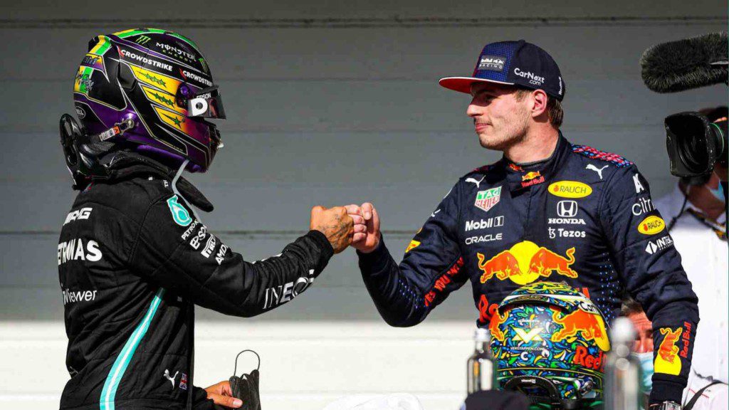 Lewis Hamilton, Max Verstappen