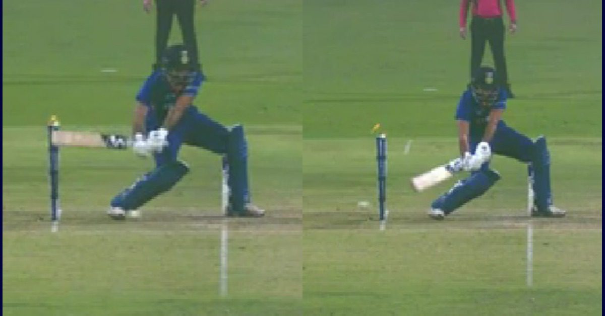 WATCH: Twitter goes crazy over Harshal Patel’s bizarre dismissal in his first international innings