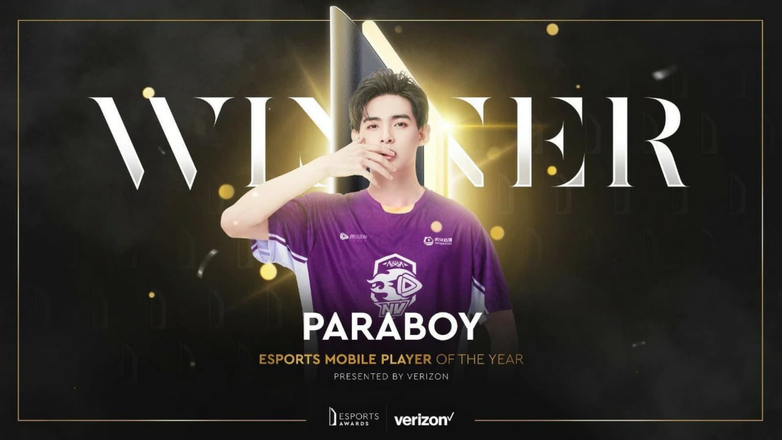 PUBG Mobile star Paraboy bags Esports Mobile Player of the Year award at Esports Awards 2021