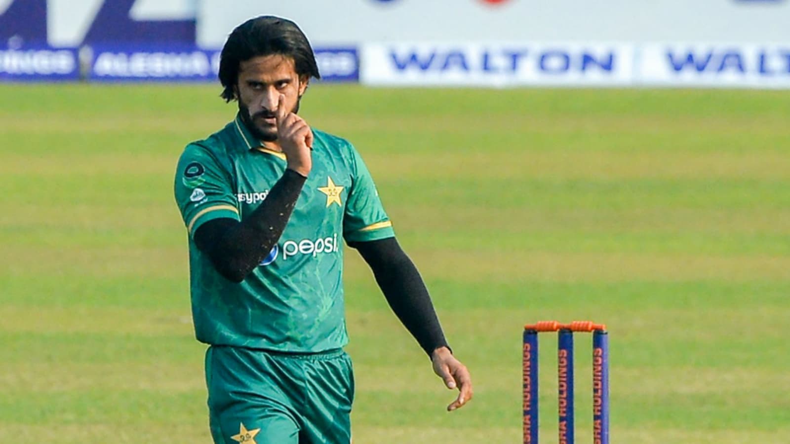 WATCH: “Not a great send-off” – Hasan Ali reprimanded for breaching ICC Code of Conduct against Bangladesh