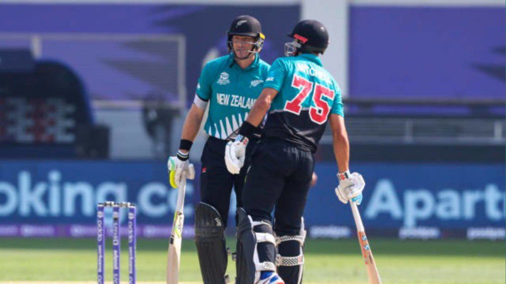 NZ's Martin Guptill and Daryl Mitchell