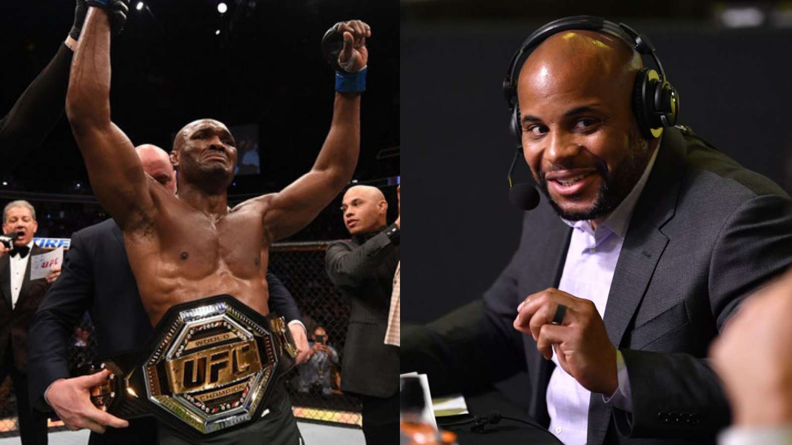 “Fiction” – Daniel Cormier believes Kamaru Usman won’t be a multi-division Champion before retiring from the UFC