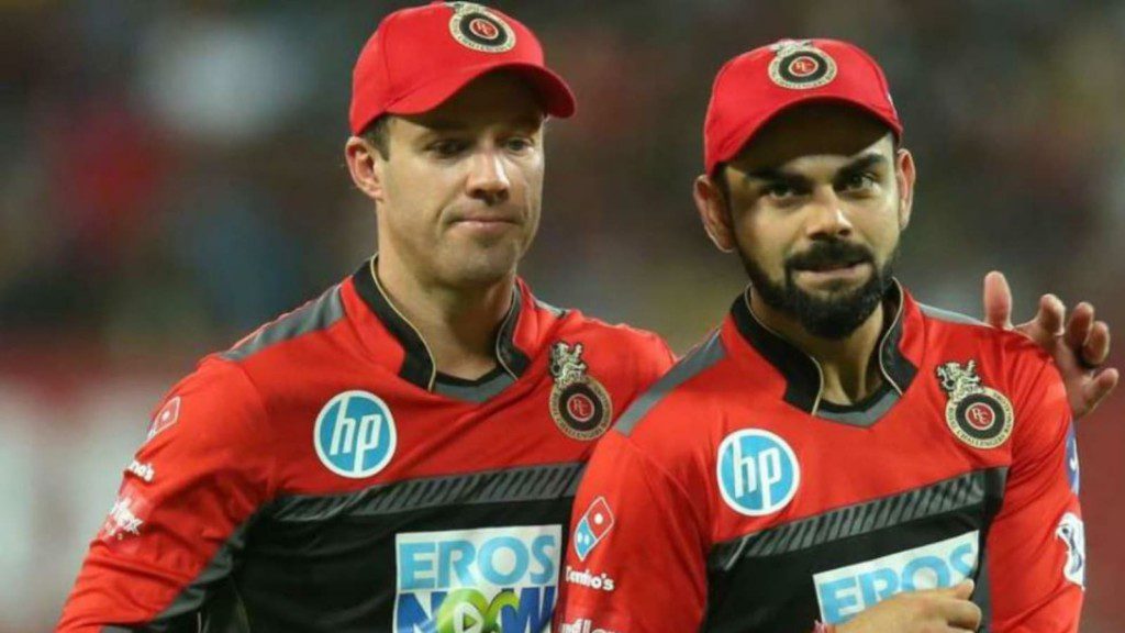 Virat Kohli and AB De Villiers