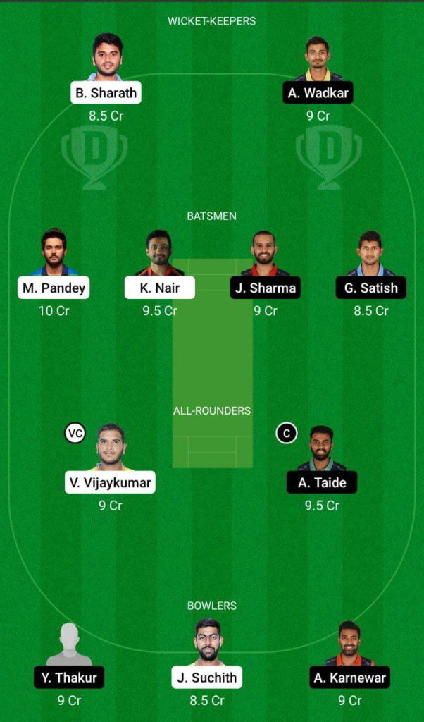 KAR vs VID Dream11