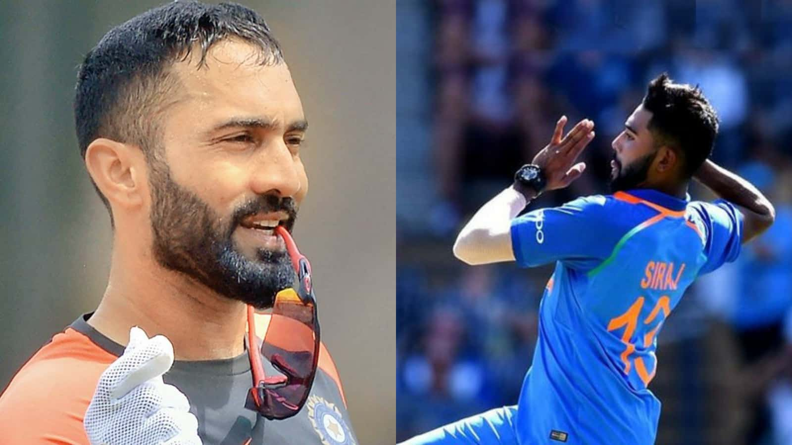 ‘Avesh Khan or Harshal Patel’ – Dinesh Karthik picks Mohammed Siraj’s replacement for the 2nd T20I against New Zealand