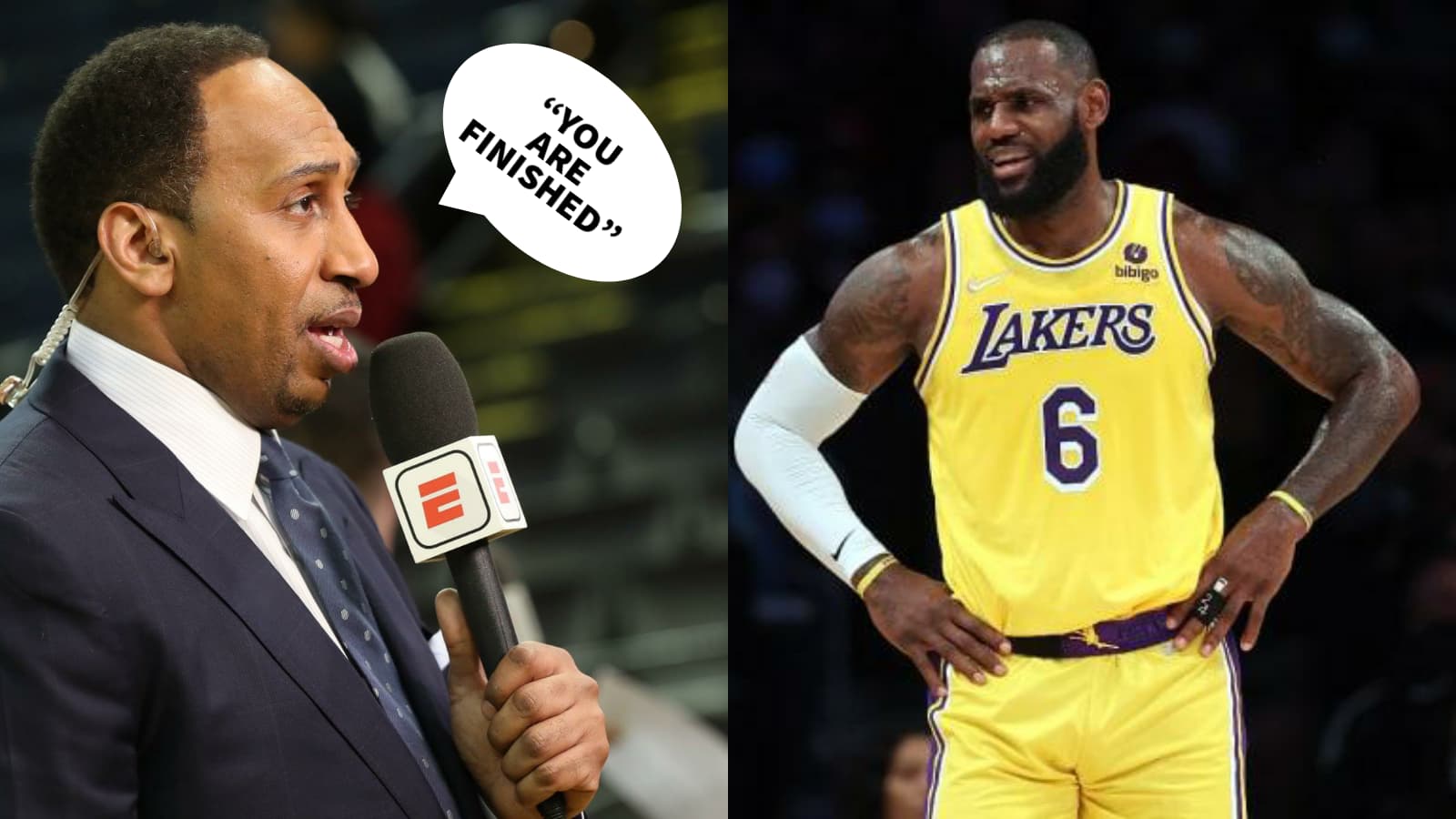 “I think it’s over”- Stephen A Smith says about LeBron James considering Lakers poor performance