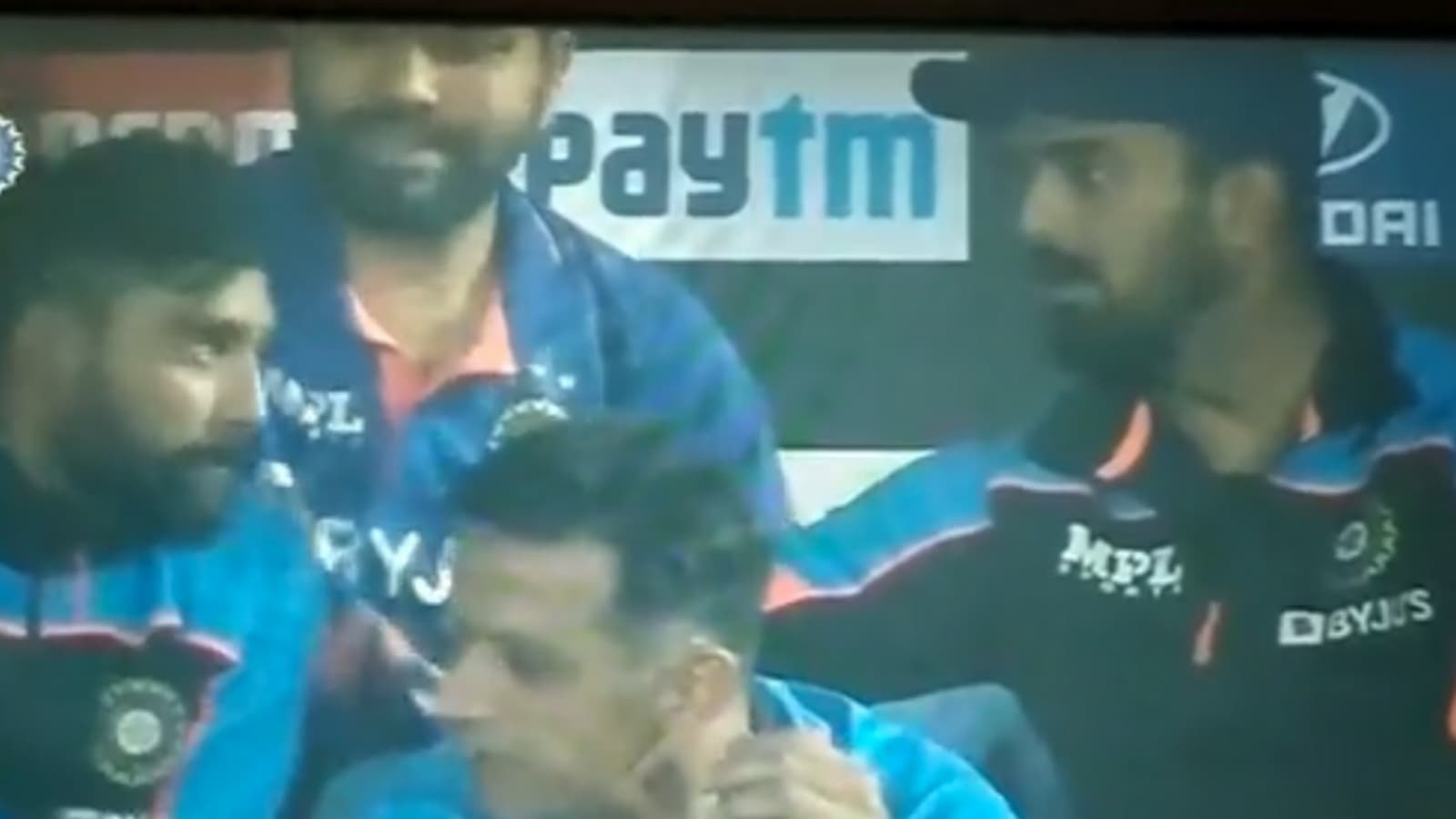 Watch: Rohit Sharma hits Mohammed Siraj during first T20I in Jaipur in a viral video