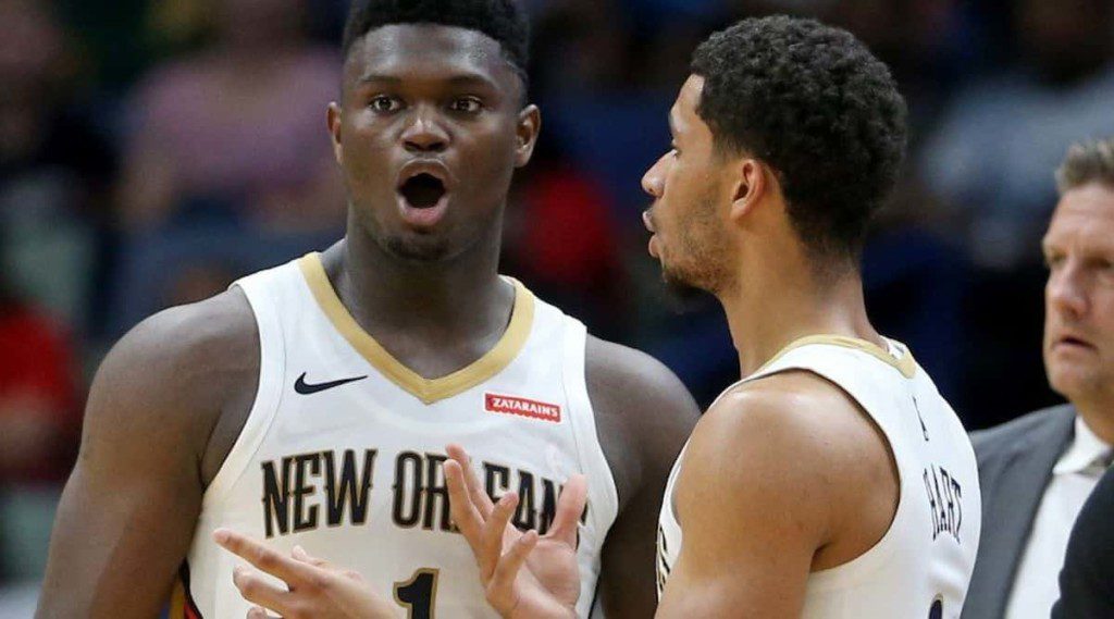 Josh Hart and Zion Williamson