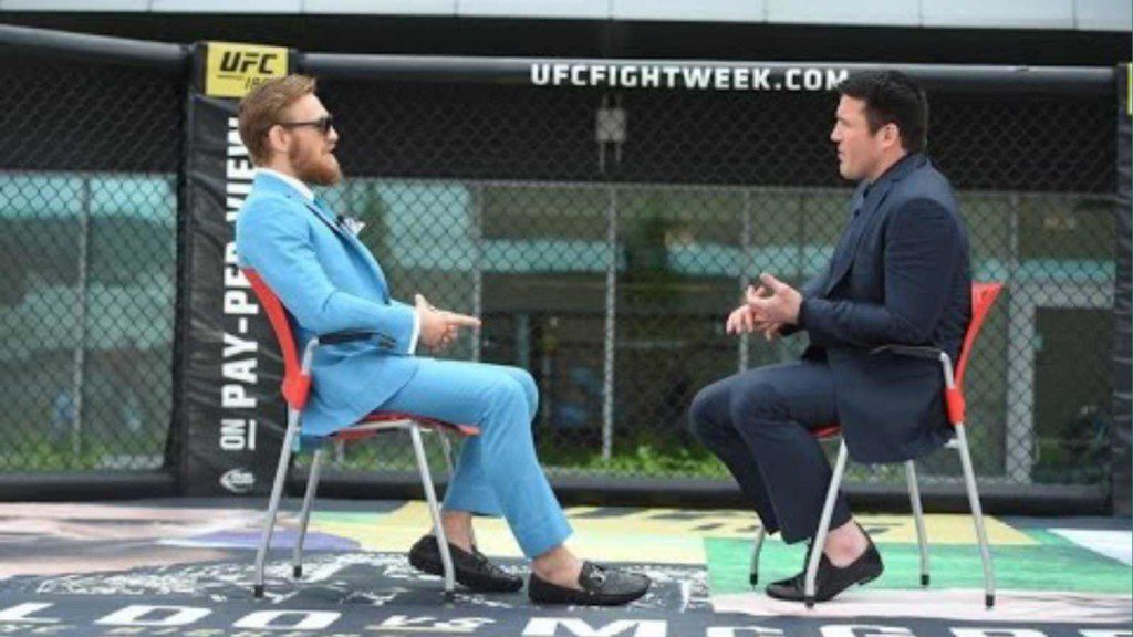 Chael Sonnen and Conor McGregor