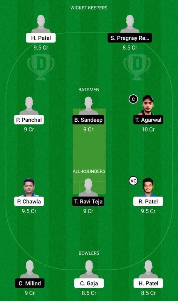 GUJ vs HYD Dream11