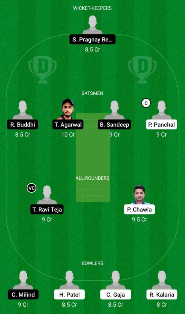 GUJ vs HYD Dream11