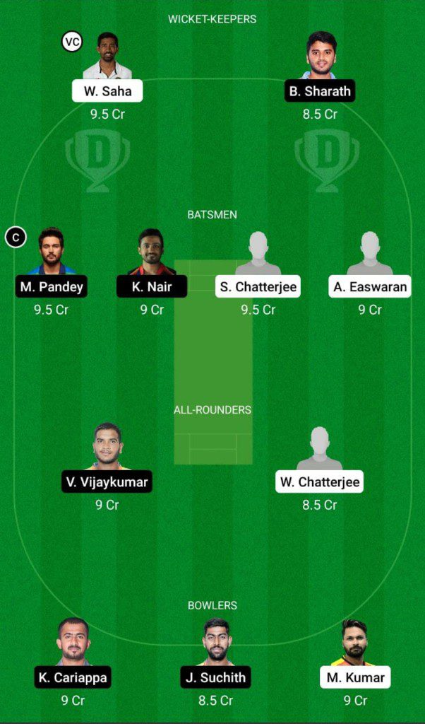 BEN vs KAR Dream11