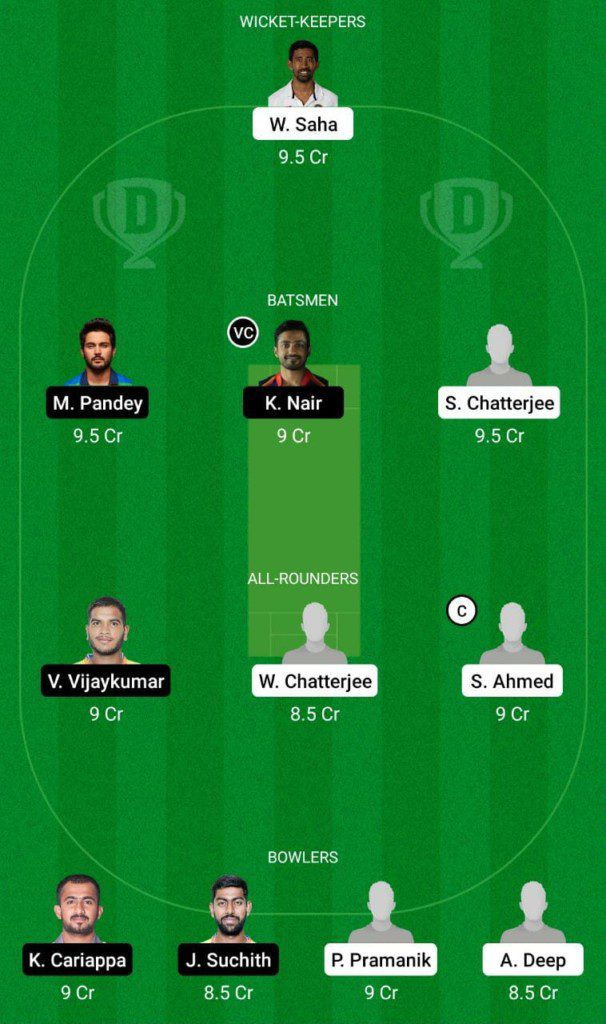 BEN vs KAR Dream11