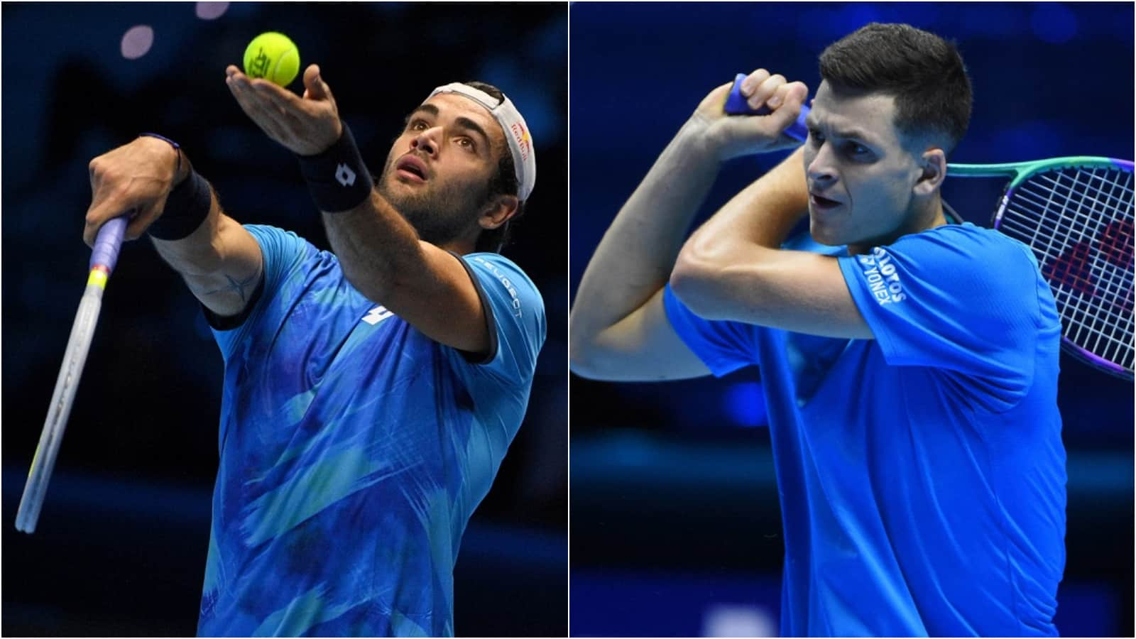 ATP Finals 2021: Matteo Berrettini vs Hubert Hurkacz Preview, Head to head, Prediction and Live Stream