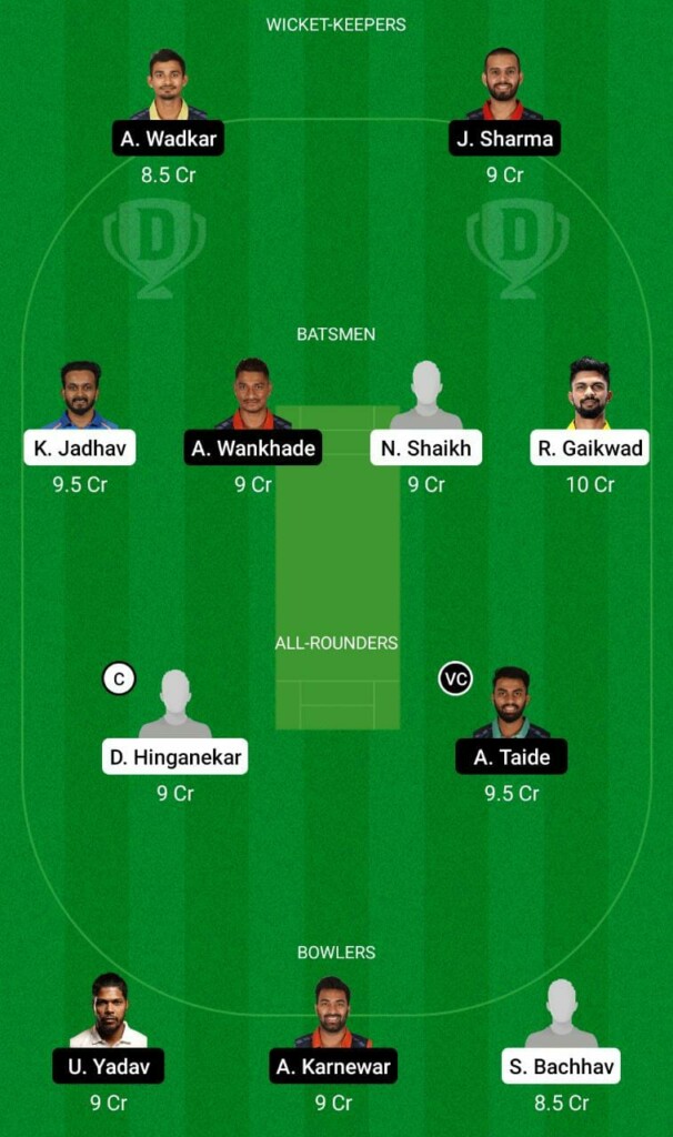 MAH vs VID Dream11