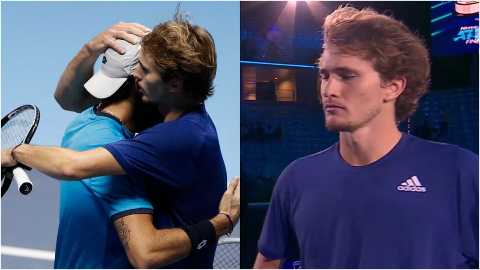 “This is the worst feeling I think he will ever have in his career” Alexander Zverev speaks on Matteo Berrettini’s injury withdrawal at the ATP Finals 2021