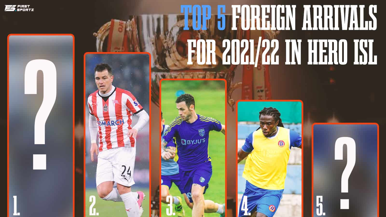 Top 5 foreign striker arrivals in the Indian Super League 2021-22