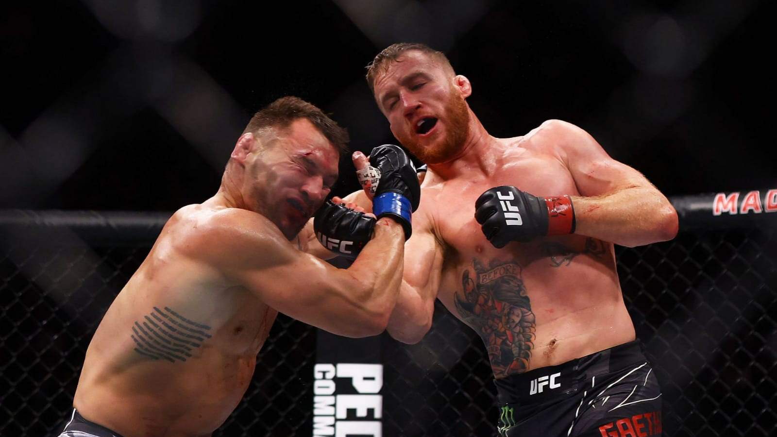 “I’m just so thankful it wasn’t five rounds,” Justin Gaethje reflects on his three rounds war against Michael Chandler at UFC 268