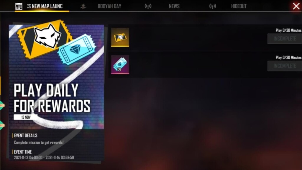 Pet Rumble Room card in Free Fire