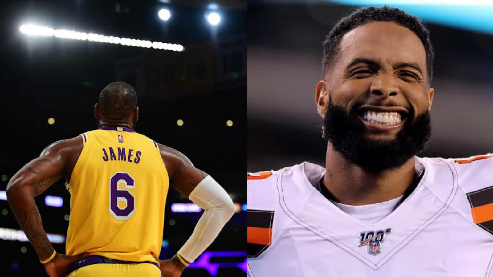 Lakers star welcomes Odell Beckham Jr to Los Angeles Rams