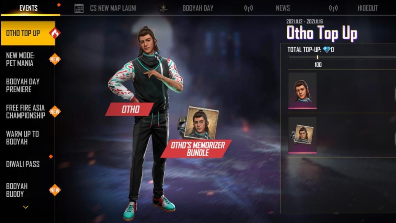 How To Get Otho In Free Fire?