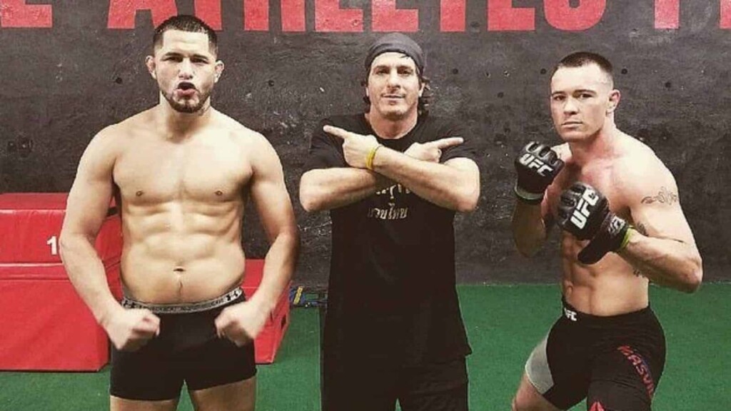 Jorge Masvidal and Colby Covington