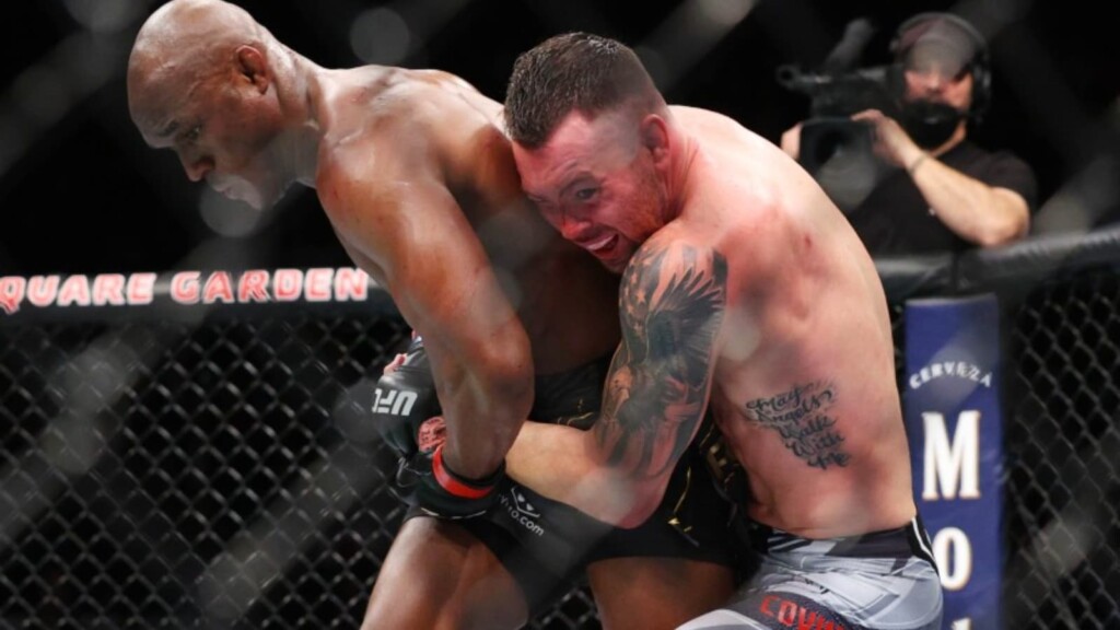 Colby Covington Kamaru Usman takedown defense