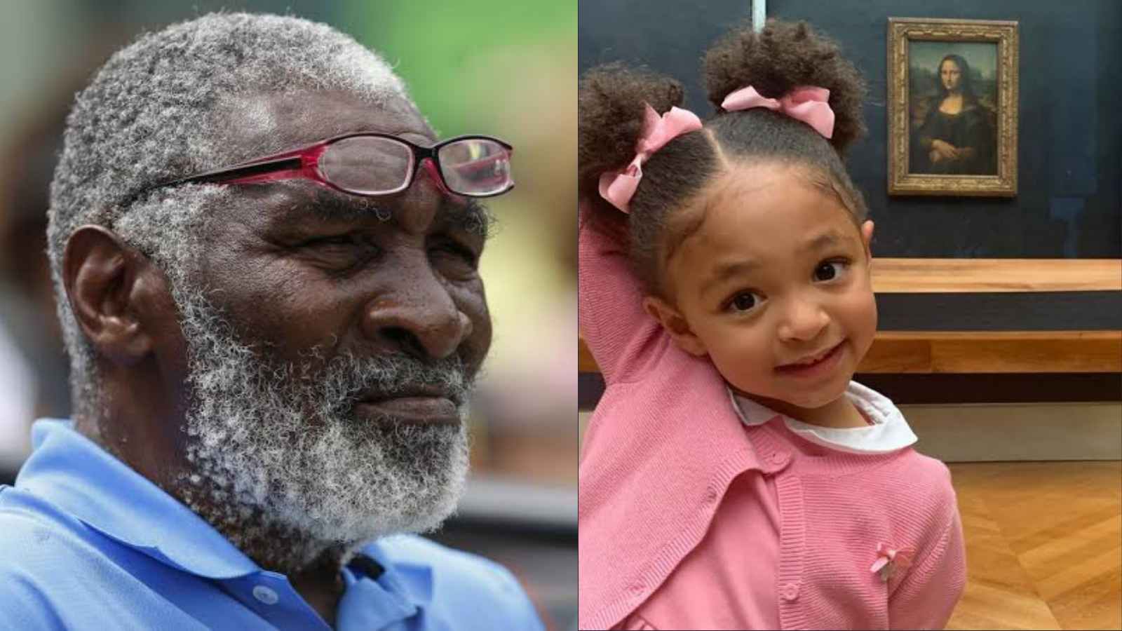 Video of Serena Williams’ father Richard Williams teaching Olympia to ride a bicycle goes viral