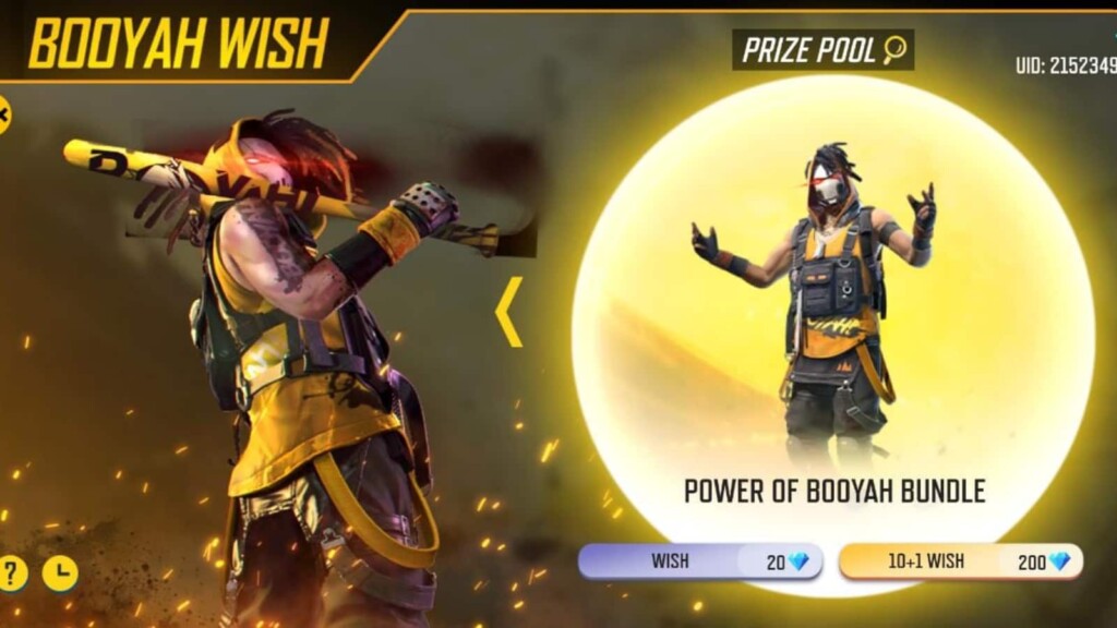 Power of Booyah Bundle in Free Fire